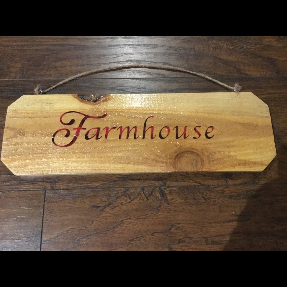 Rustic Farmhouse Sign